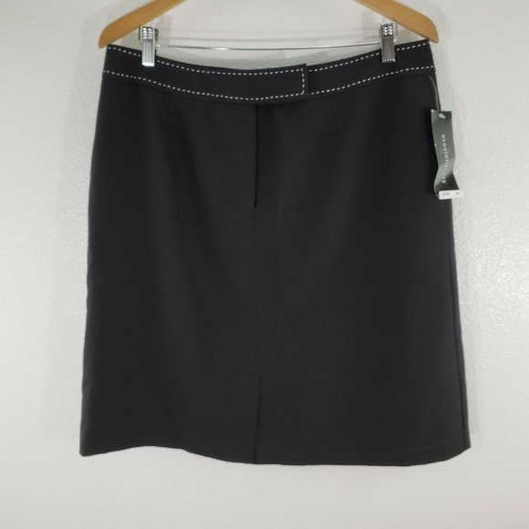 Requirements‎ Womens Skirt plus size 16  black Stra - Picture 2 of 7